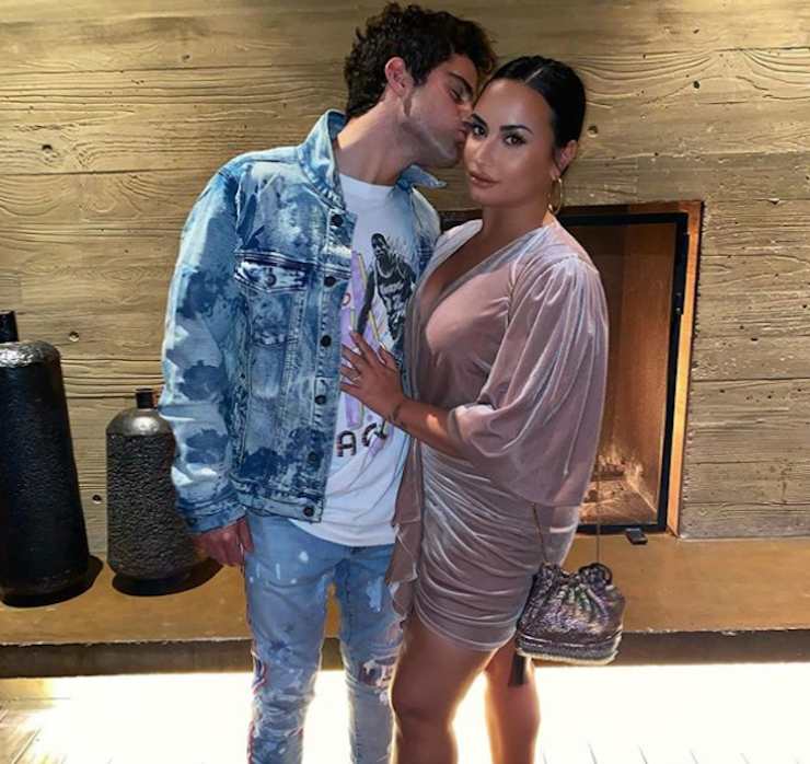 Demi Lovato e Max Ehrich - Fonte: Instagram