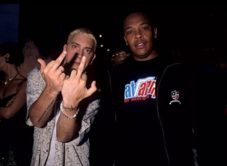 Eminem con Dr. Dre