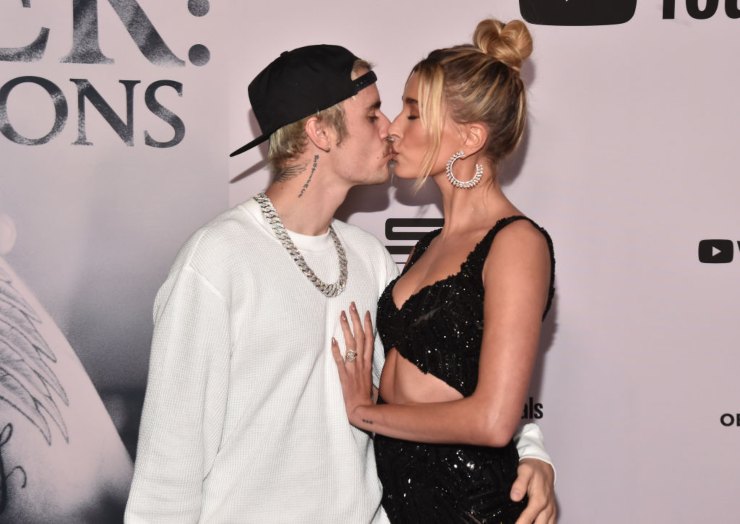 Justin e sua moglie Hailey Baldwin