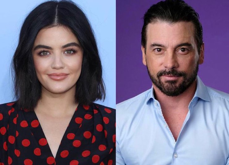 Lucy Hale e Skeet Ulrich 