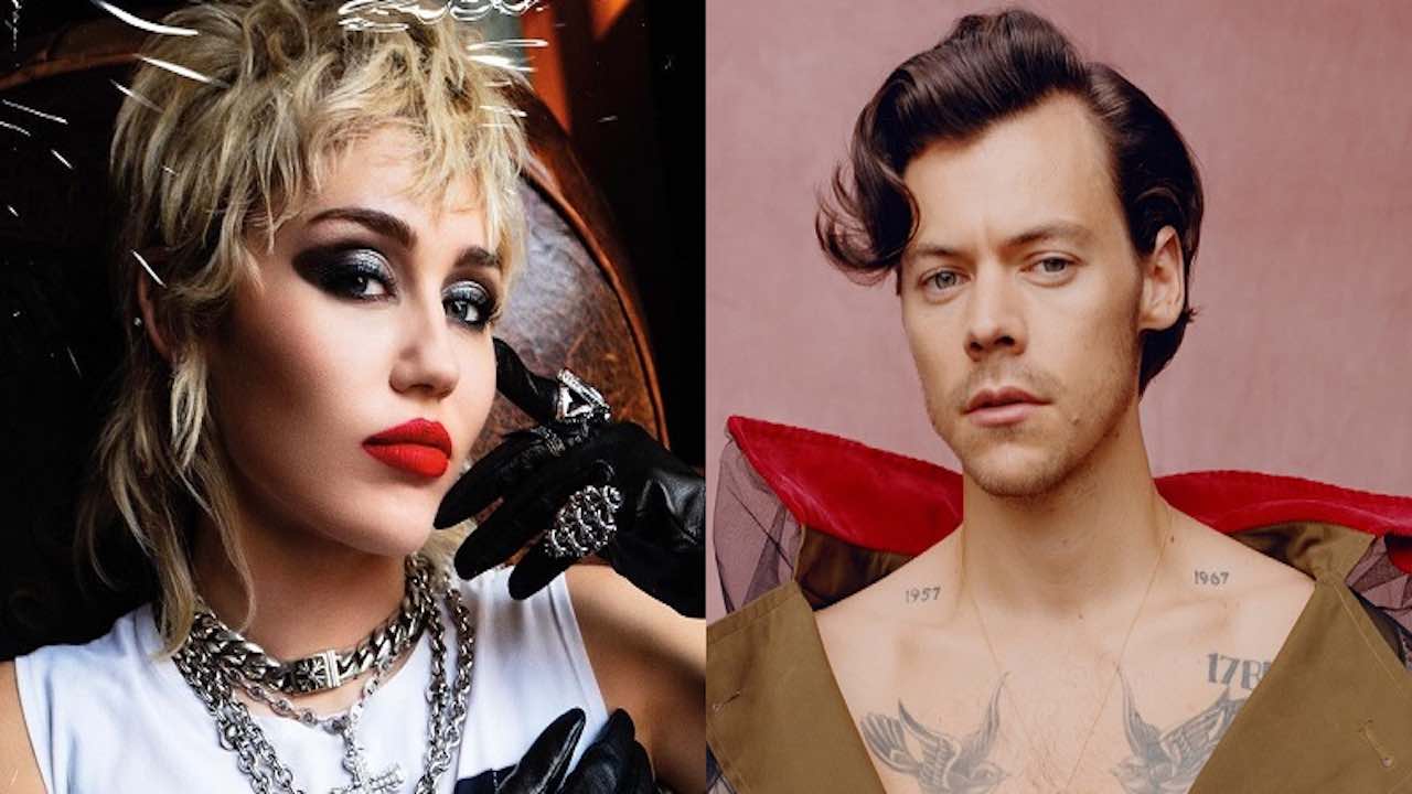 Miley Cyrus e Harry Styles