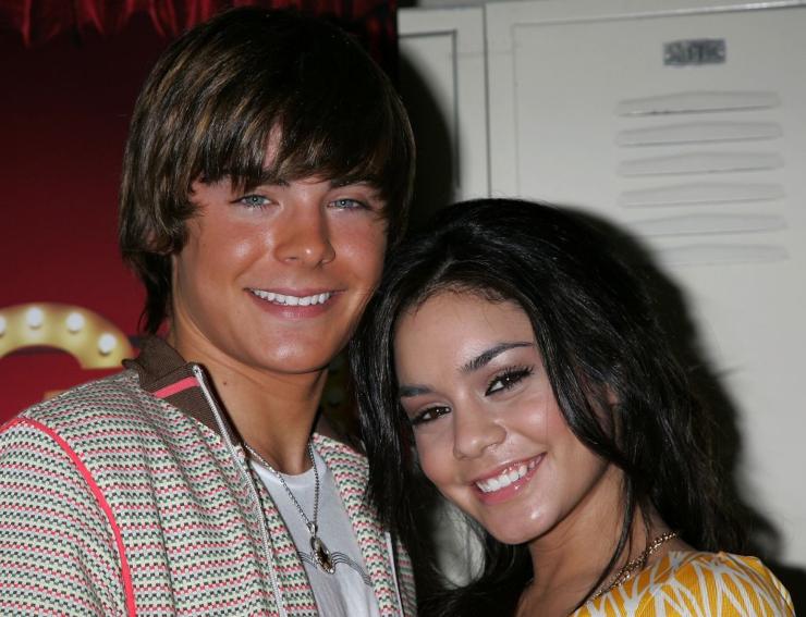 Zac Efron e Vanessa Hudgens.