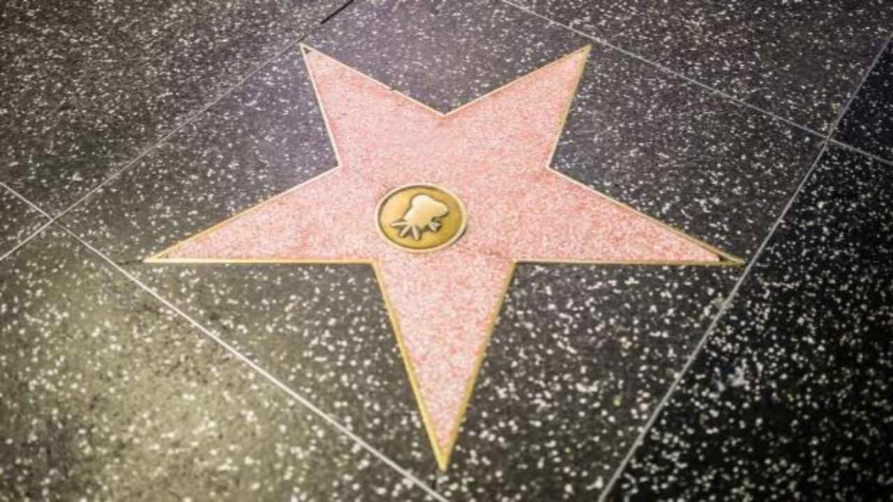 Stella per le celebrità vuota sulla Walk of Fame di Hollywood - Fonte: Instagram