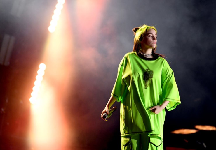 Billie Eilish giovane cantante americana - fonte Gettyimages