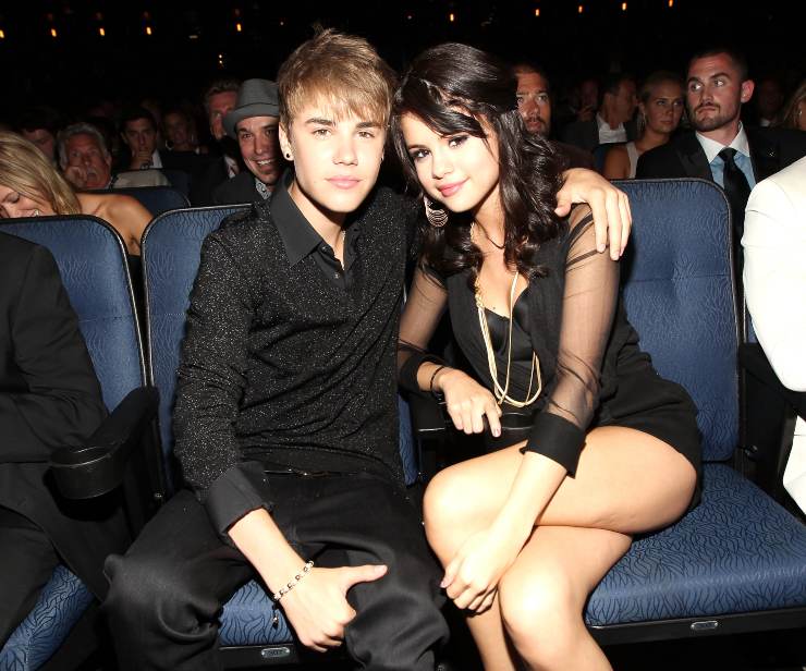 Selena Gomez e Justin Bieber . Fonte: Getty