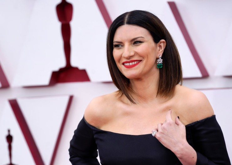 Laura Pausini agli oscar 2021 - fonte Gettyimages