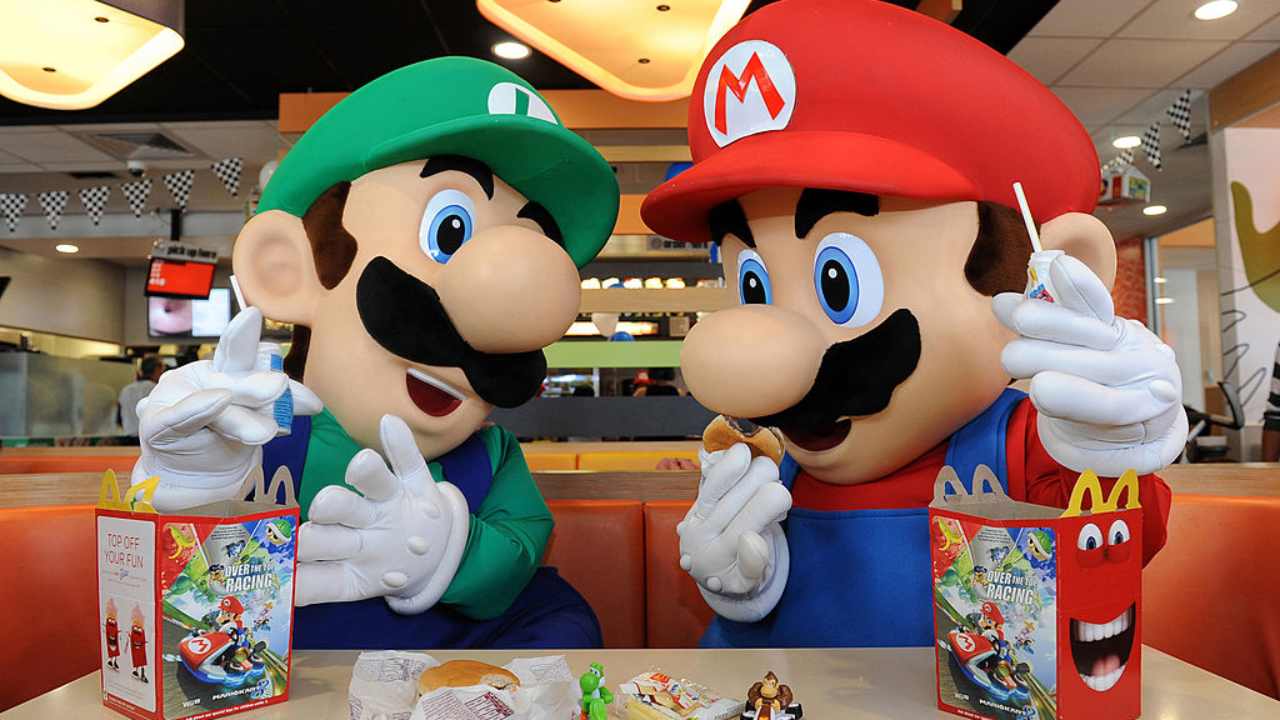 Mario e Luigi per McDonald's - fonte Gettyimages