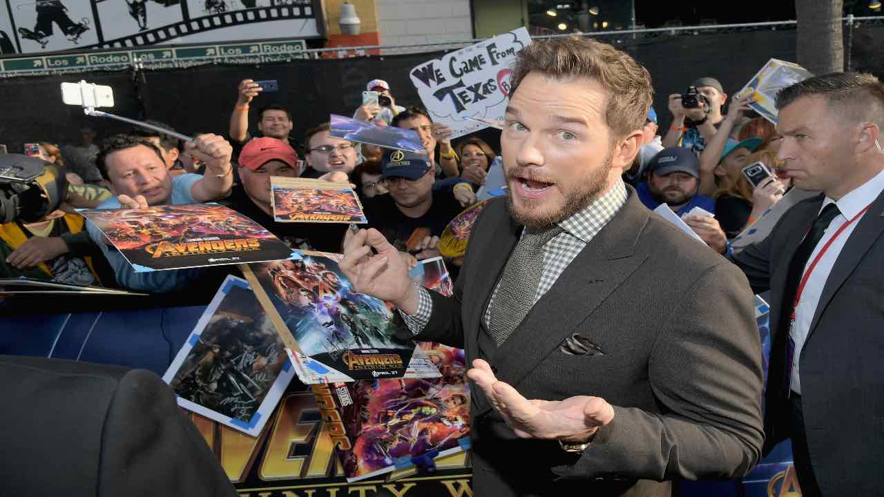 L'attore Chris Pratt, Fonte: Getty Images