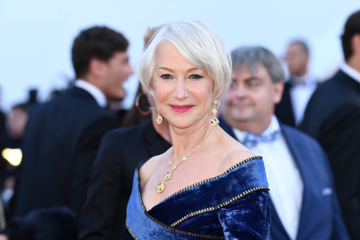 Helen Mirren La Vacinada. Fonte: Getty