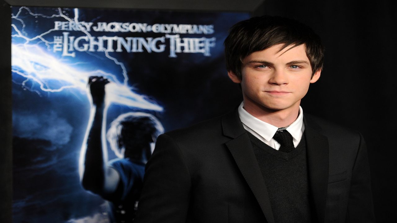 Percy Jackson Logan Lerman. Fonte: Getty