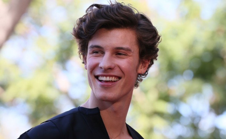 Il cantante Shawn Mendes.