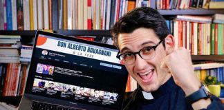 Il prete Don Alberto Ravagnani