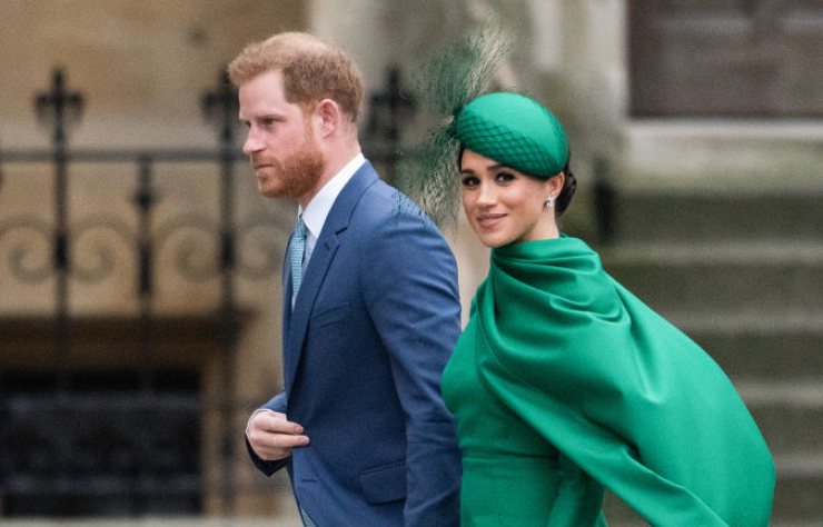 Il principe Harry e la moglie Meghan Markle