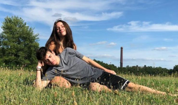 Kenzie e suo fratello. Fonte:Instagram