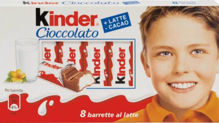 Bambino Kinder Cioccolato - Fonte: Instagram
