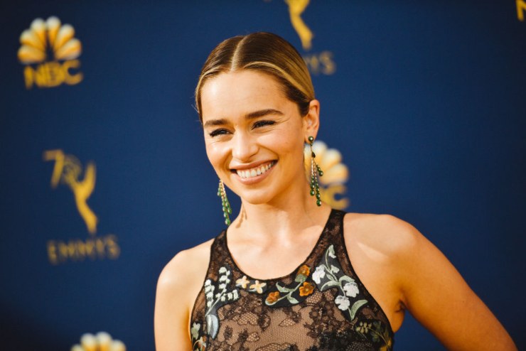 L'attrice Emilia Clarke.