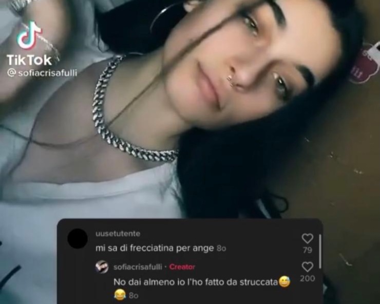 Sofia Crisafulli video tiktok