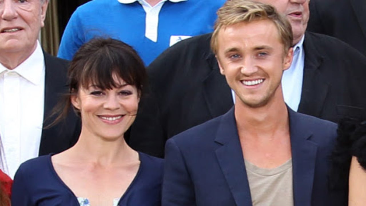 Helen McCrory e Tom Felton - Fonte: Instagram