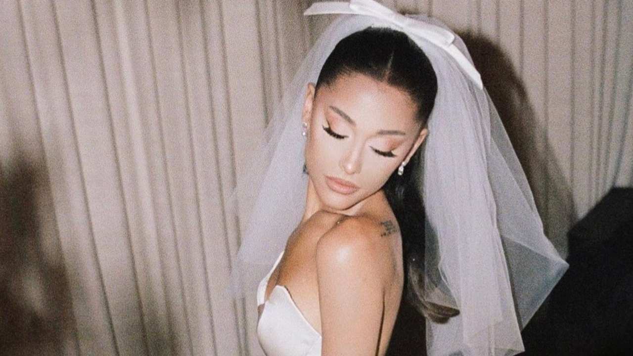Ariana Grande abito da sposa
