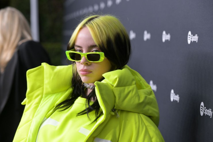 Billie Eilish cantante americana - fonte Gettyimages