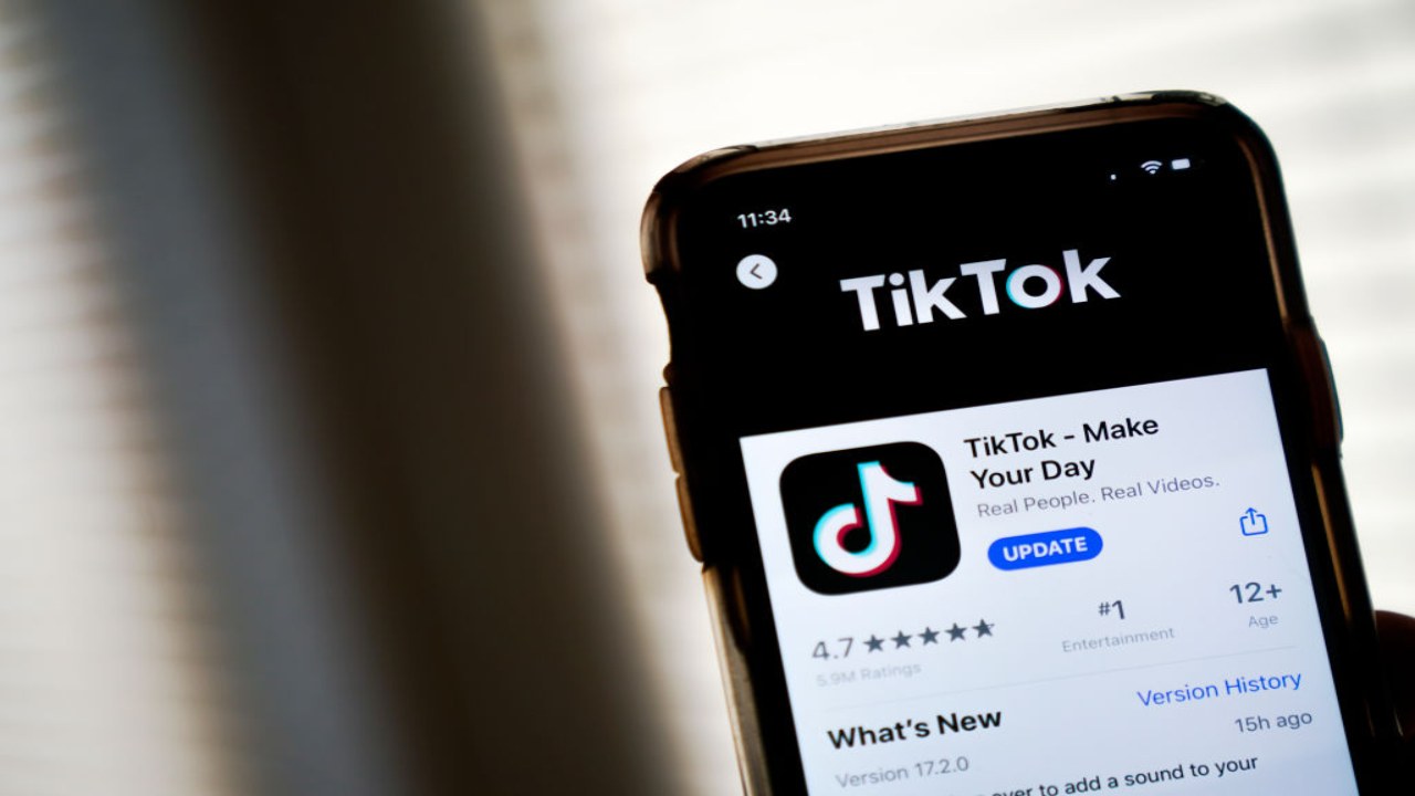 Aggiornamento di Tiktok - fonte Gettyimages