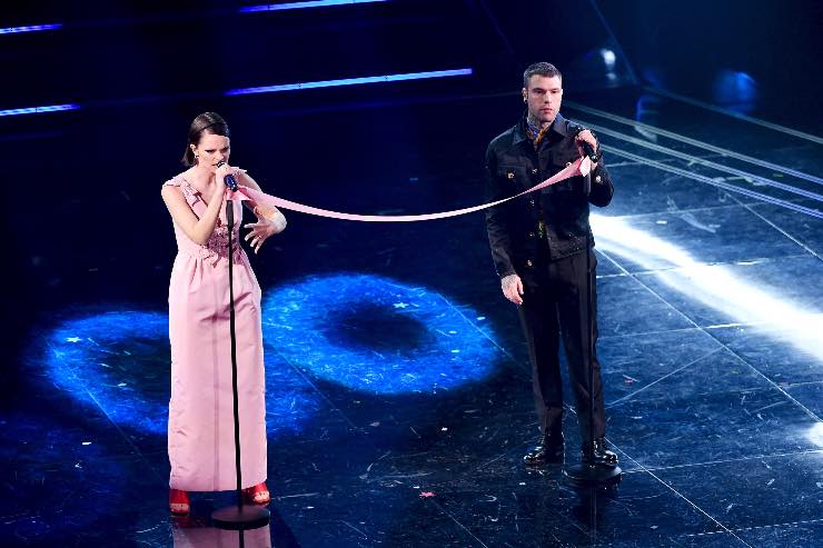 Fedez a Sanremo, Fonte: Getty Images