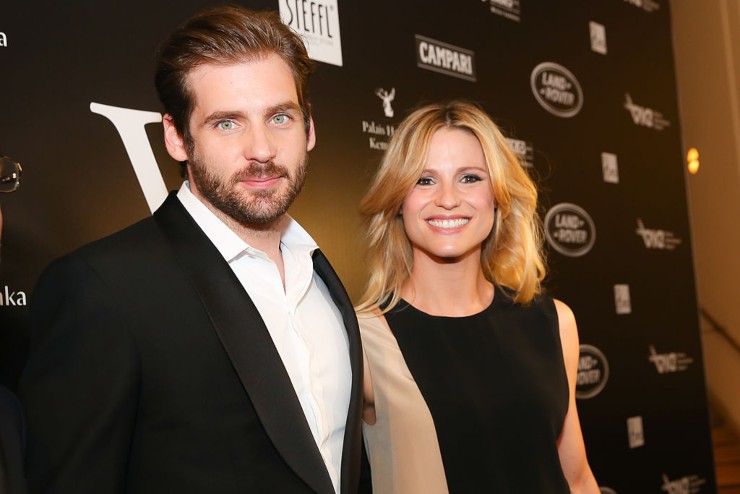 Michelle Hunziker e Tomaso Trussardi - fonte Gettyimages