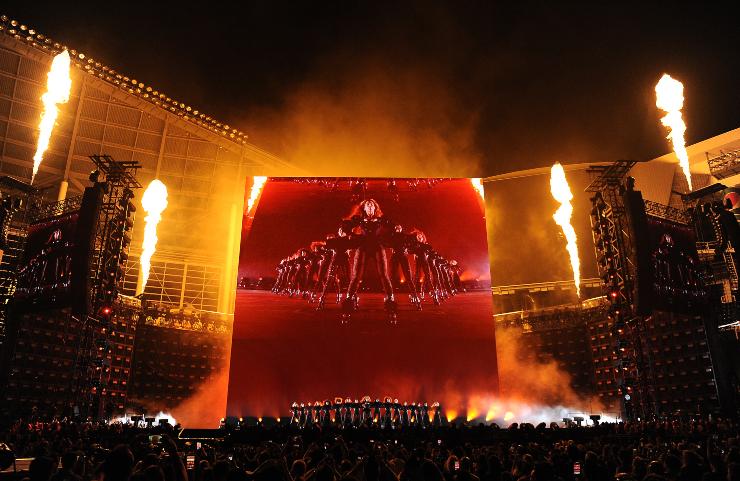 Beyoncé Show. Fonte: Getty