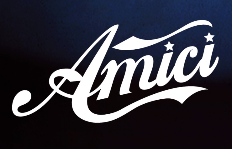 Logo "Amici", programma Mediaset