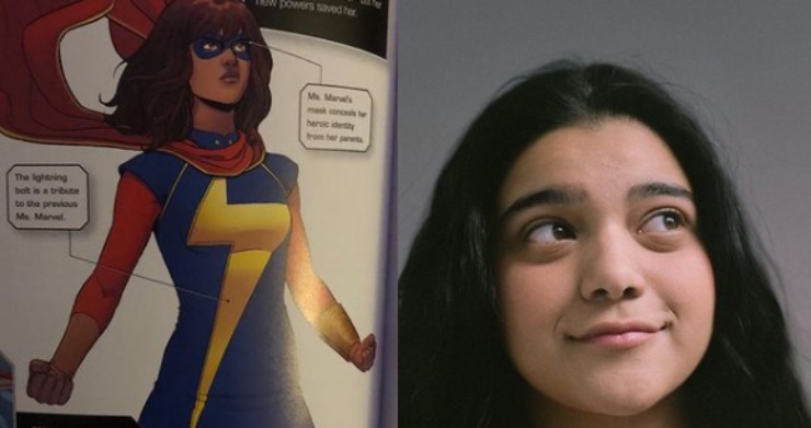 Attrice Ms Marvel. Fonte: Instagram