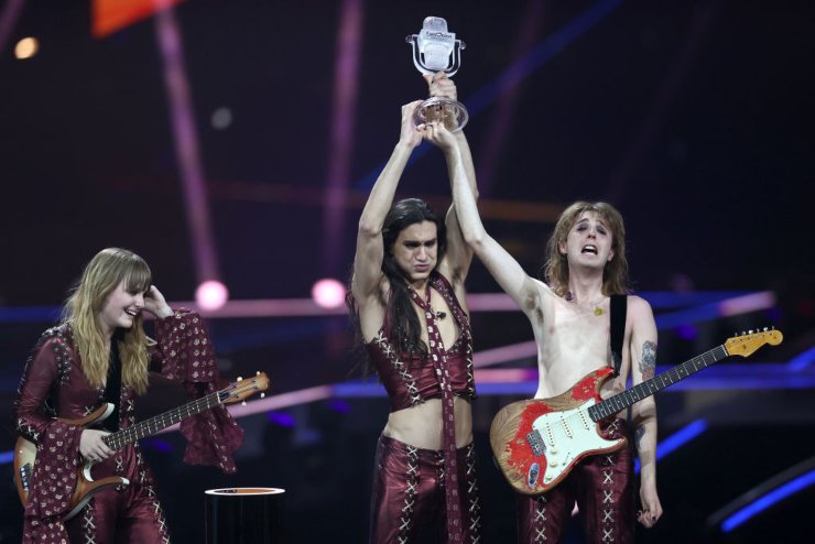 Maneskin, vincitori dell'Eurovision 2021