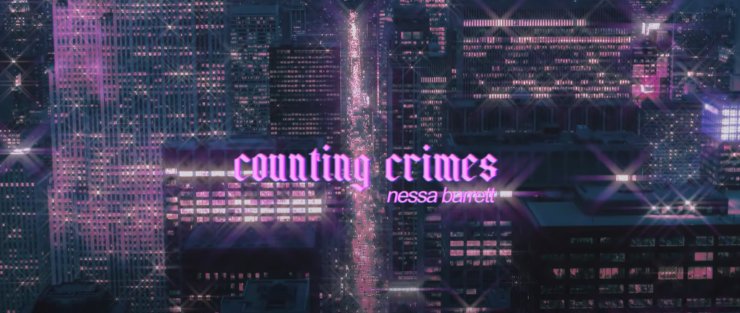 Counting Crimes testo e traduzione Nessa Barrett