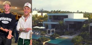 Jake e Logan Paul villa lussuosa