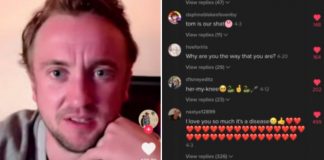 Tom felton preso in giro