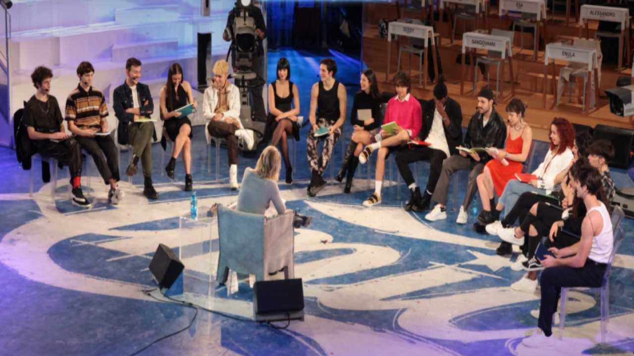 allievi di amici ancora in tv