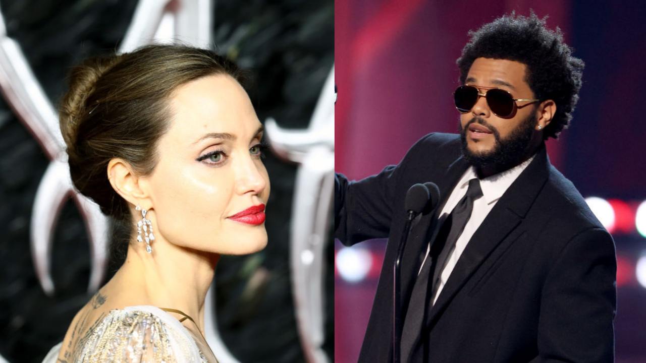 Angelina Jolie e The Weeknd