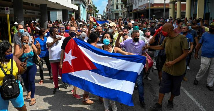 Cuba proteste