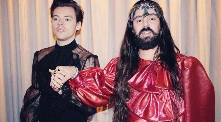 Harry Styles e Alessandro Michele