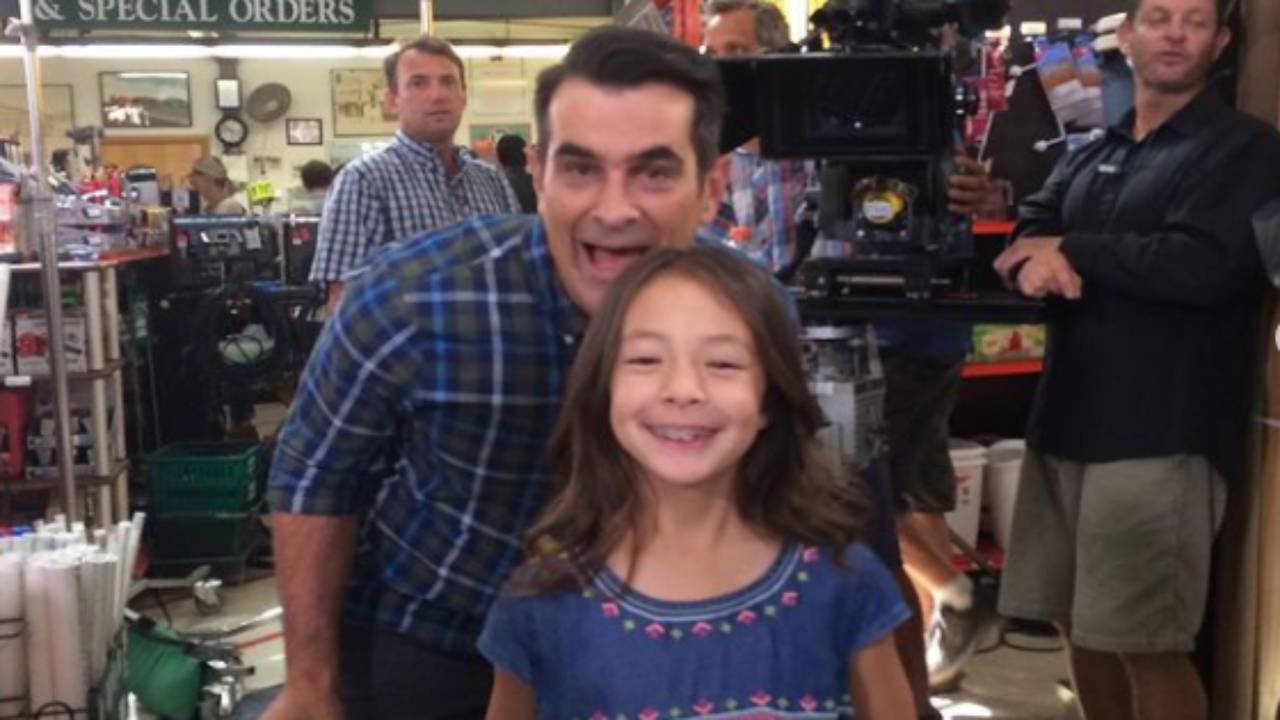 modern family cambiamento di lily