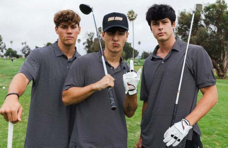 Bryce Hall, Noah Beck e Blake Gray