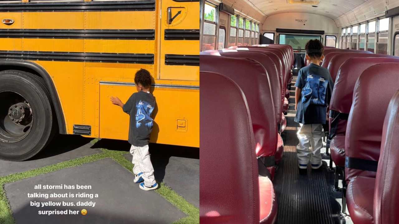 Stormi, Travis Scott e Kylie Jenner