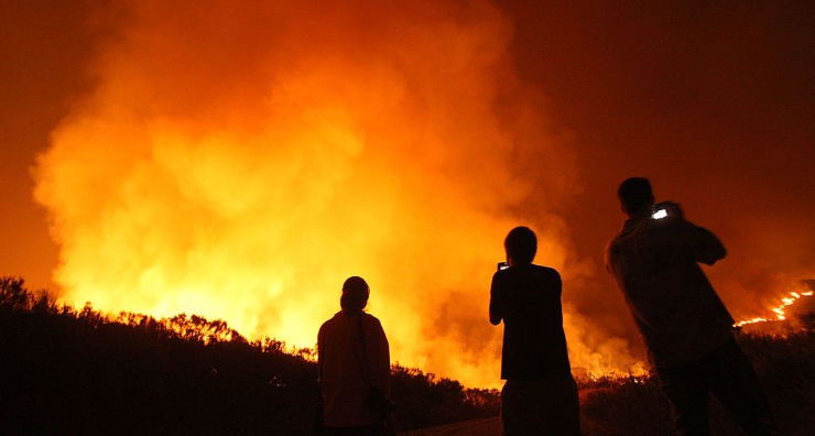 Riscaldamento globale incendi