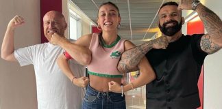 Giulia Stabile, Rudy Zerbi e Alessio Sakara