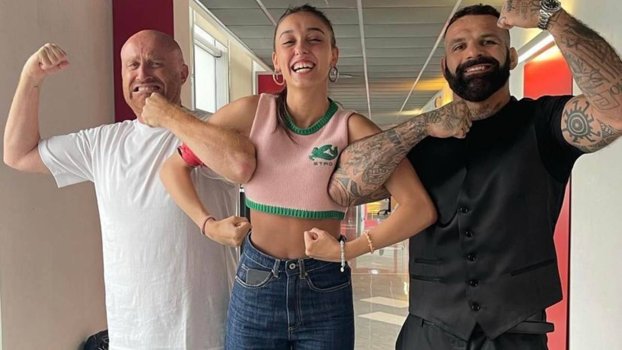 Giulia Stabile, Rudy Zerbi e Alessio Sakara