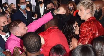 Machine Gun Kelly, rissa con il campione MMA, interviene la security (VIDEO)