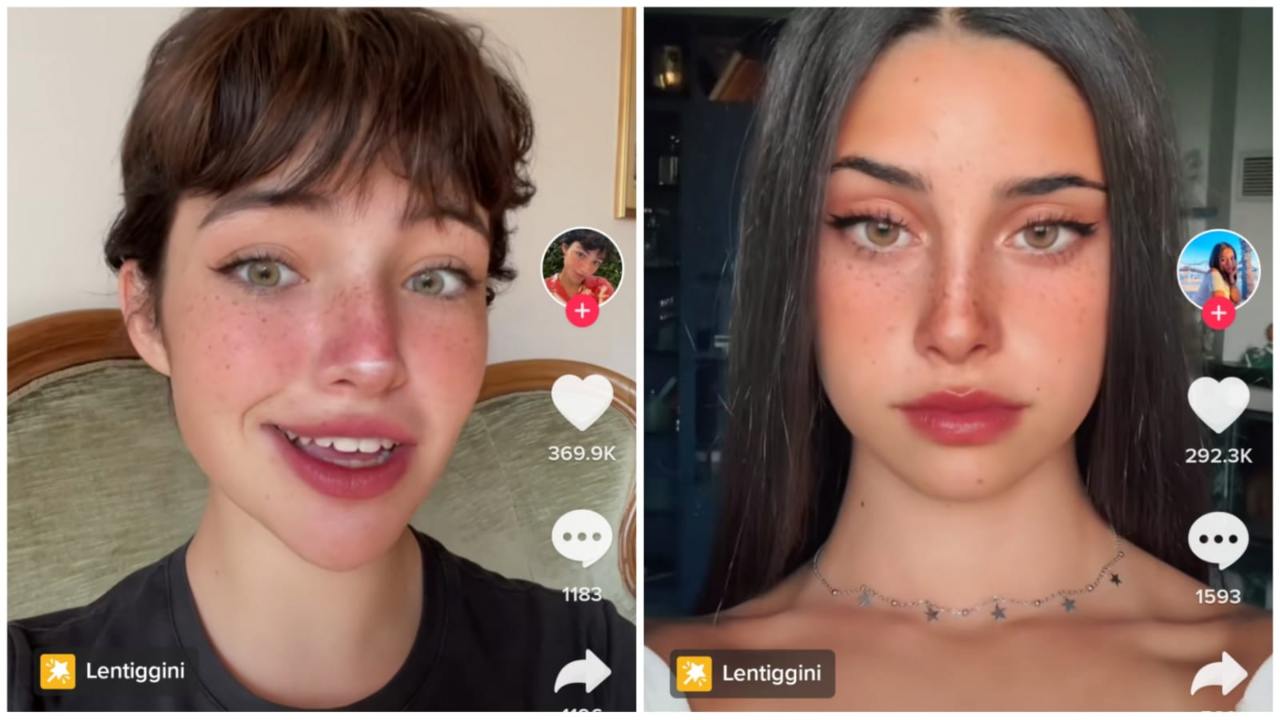 Segreto tiktok lentiggini