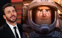 Chris Evans e Buzz Lightyear