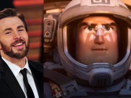 Chris Evans e Buzz Lightyear