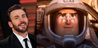 Chris Evans e Buzz Lightyear