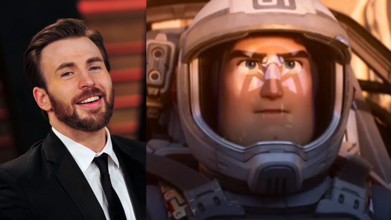 Chris Evans e Buzz Lightyear